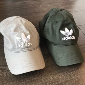 Adidas Originals Trefoil Hats Olive and Khaki